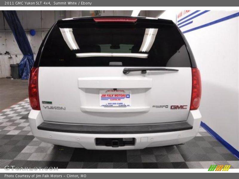 Summit White / Ebony 2011 GMC Yukon SLT 4x4