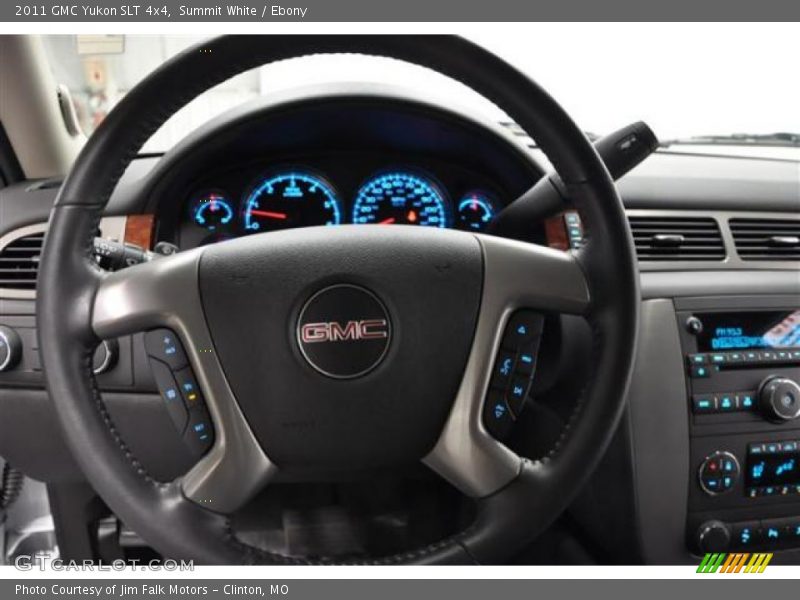 Summit White / Ebony 2011 GMC Yukon SLT 4x4
