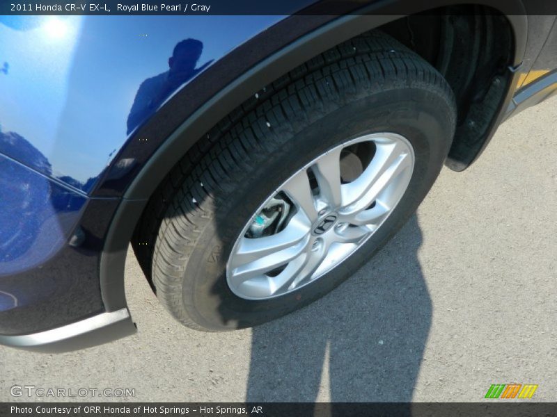 Royal Blue Pearl / Gray 2011 Honda CR-V EX-L