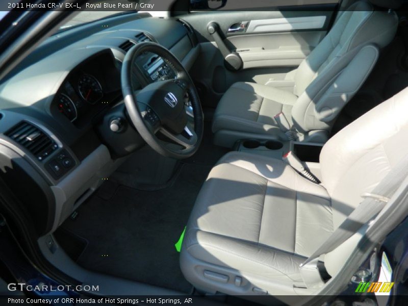 Royal Blue Pearl / Gray 2011 Honda CR-V EX-L