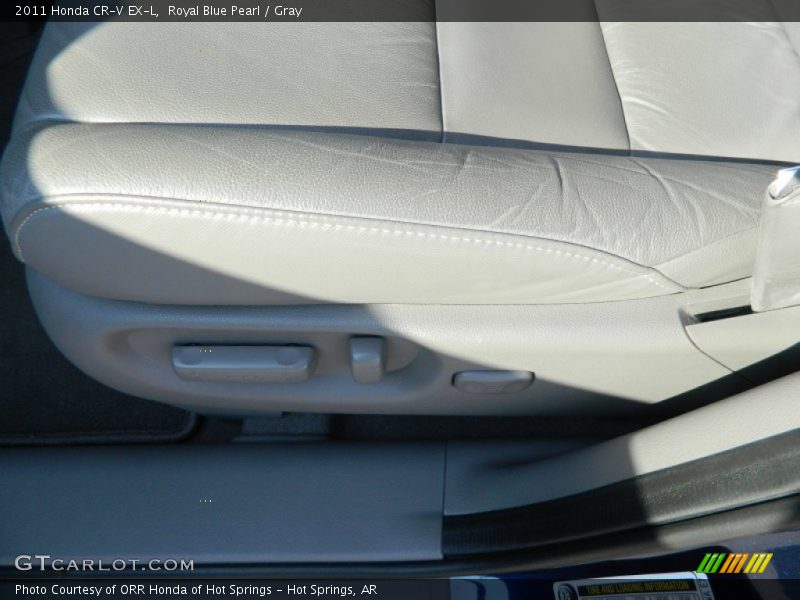 Royal Blue Pearl / Gray 2011 Honda CR-V EX-L