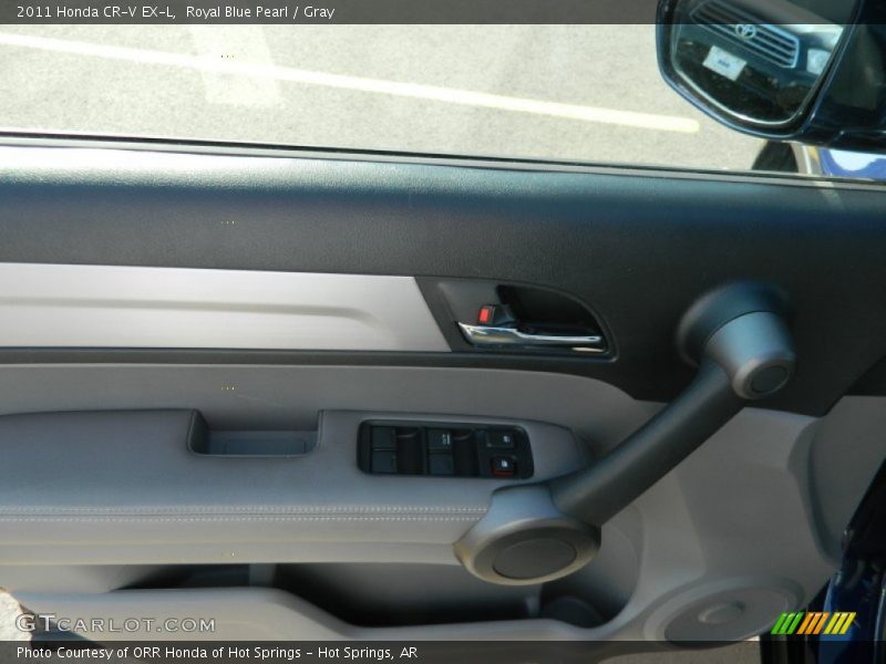 Royal Blue Pearl / Gray 2011 Honda CR-V EX-L