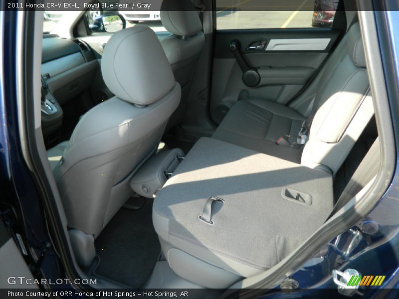 Royal Blue Pearl / Gray 2011 Honda CR-V EX-L