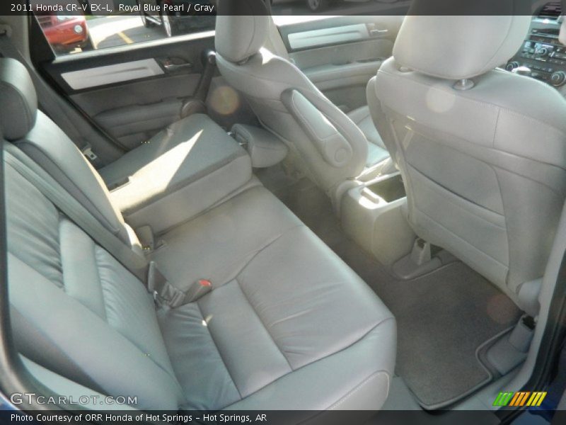 Royal Blue Pearl / Gray 2011 Honda CR-V EX-L