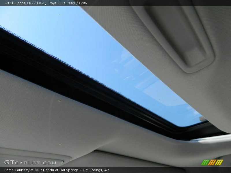 Royal Blue Pearl / Gray 2011 Honda CR-V EX-L