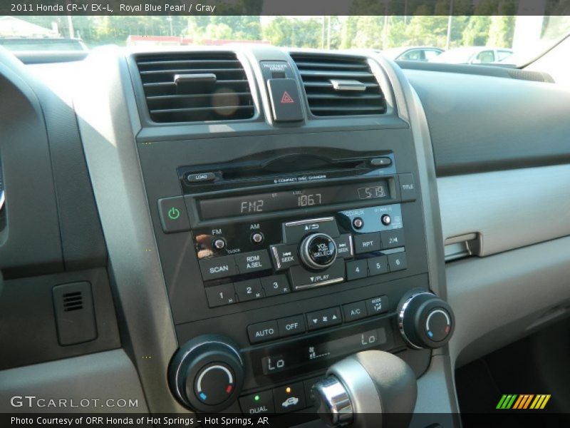 Royal Blue Pearl / Gray 2011 Honda CR-V EX-L