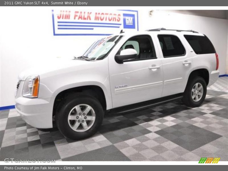 Summit White / Ebony 2011 GMC Yukon SLT 4x4