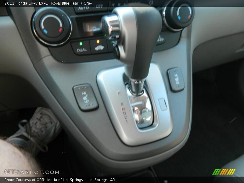 Royal Blue Pearl / Gray 2011 Honda CR-V EX-L