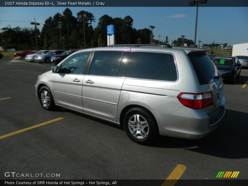 Silver Pearl Metallic / Gray 2007 Honda Odyssey EX-L