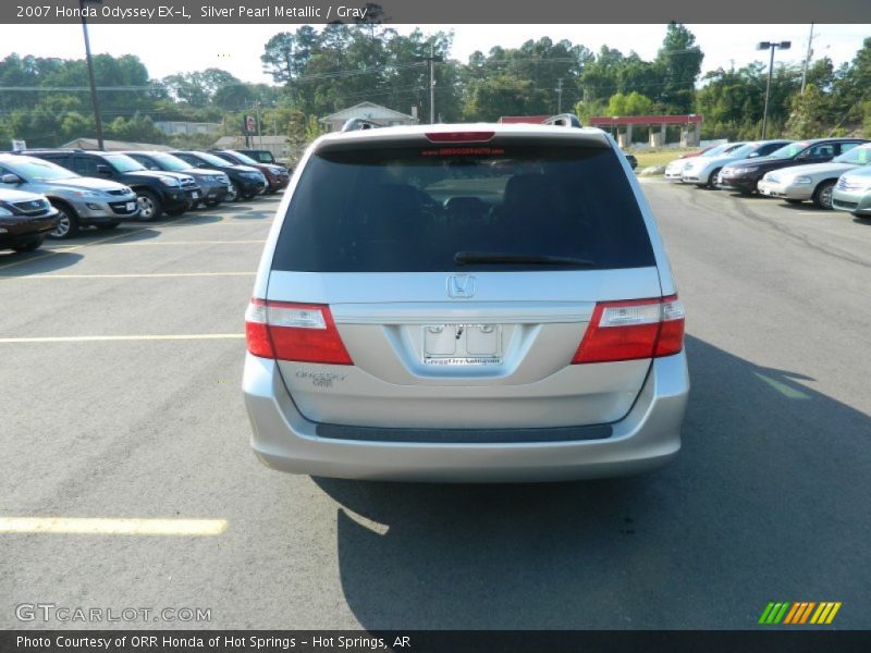 Silver Pearl Metallic / Gray 2007 Honda Odyssey EX-L