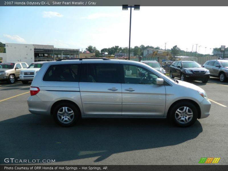 Silver Pearl Metallic / Gray 2007 Honda Odyssey EX-L