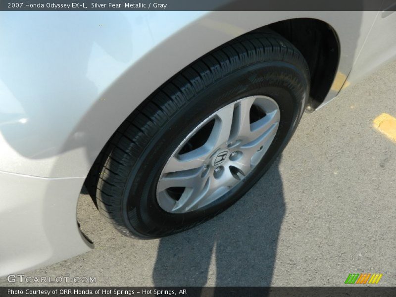 Silver Pearl Metallic / Gray 2007 Honda Odyssey EX-L