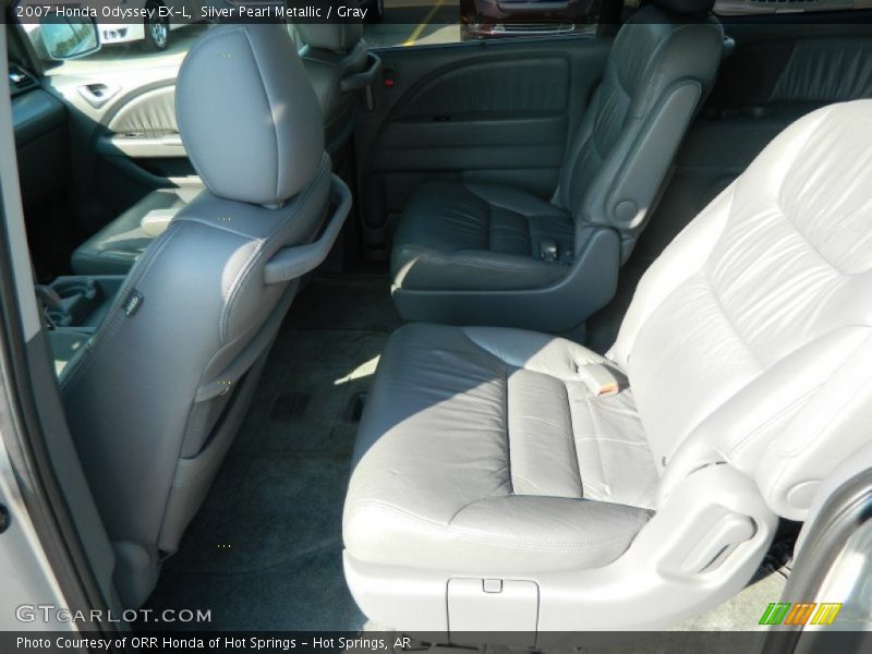 Silver Pearl Metallic / Gray 2007 Honda Odyssey EX-L