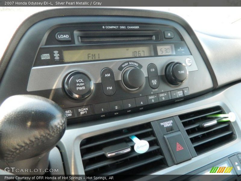 Silver Pearl Metallic / Gray 2007 Honda Odyssey EX-L