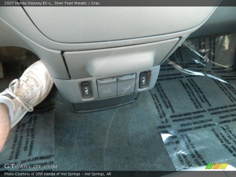 Silver Pearl Metallic / Gray 2007 Honda Odyssey EX-L