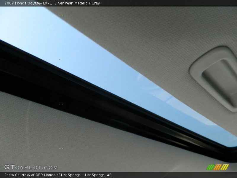 Silver Pearl Metallic / Gray 2007 Honda Odyssey EX-L