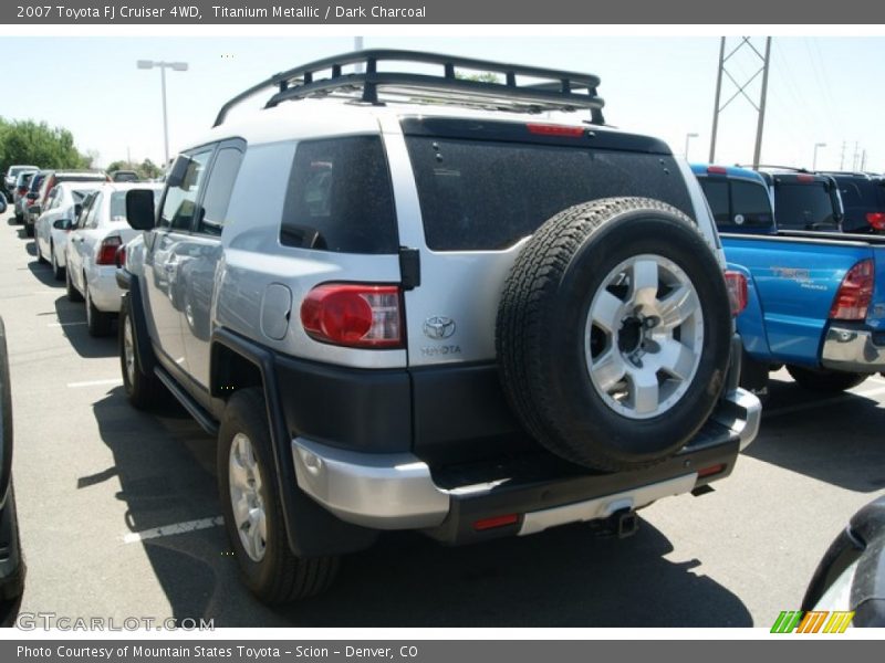 Titanium Metallic / Dark Charcoal 2007 Toyota FJ Cruiser 4WD