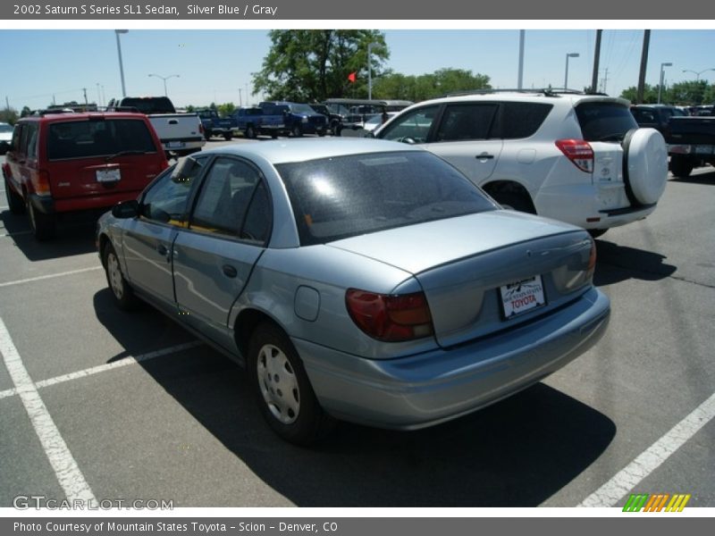 Silver Blue / Gray 2002 Saturn S Series SL1 Sedan
