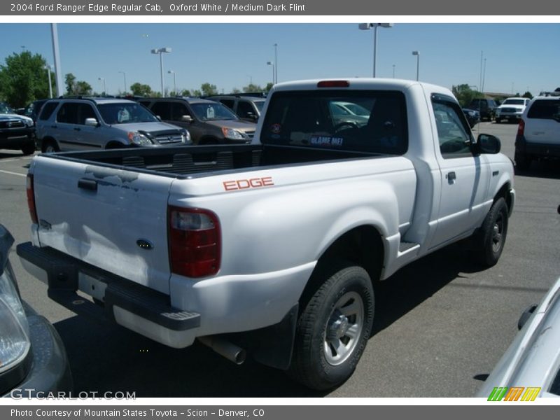 Oxford White / Medium Dark Flint 2004 Ford Ranger Edge Regular Cab
