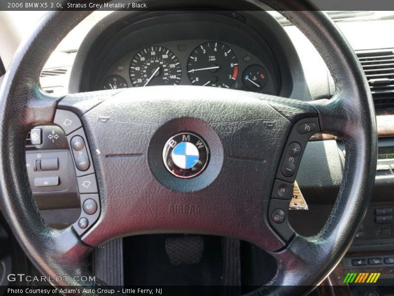 Stratus Grey Metallic / Black 2006 BMW X5 3.0i