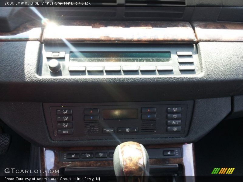 Stratus Grey Metallic / Black 2006 BMW X5 3.0i