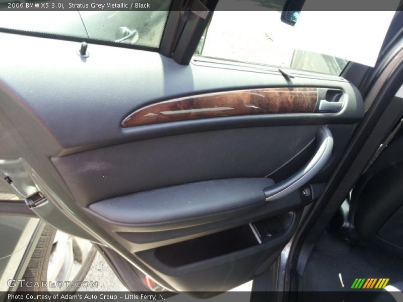 Stratus Grey Metallic / Black 2006 BMW X5 3.0i