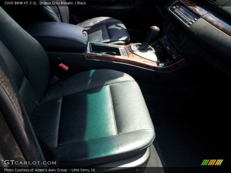 Stratus Grey Metallic / Black 2006 BMW X5 3.0i