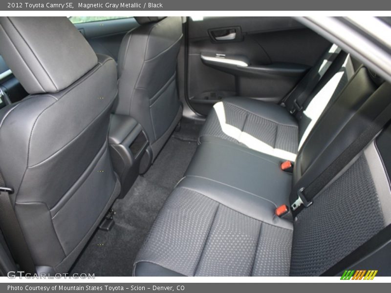 Magnetic Gray Metallic / Black 2012 Toyota Camry SE