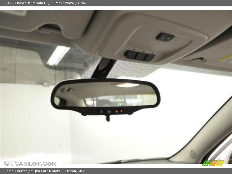 Summit White / Gray 2012 Chevrolet Impala LT