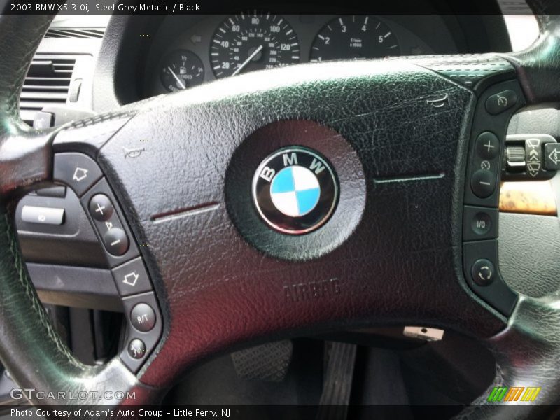 Steel Grey Metallic / Black 2003 BMW X5 3.0i
