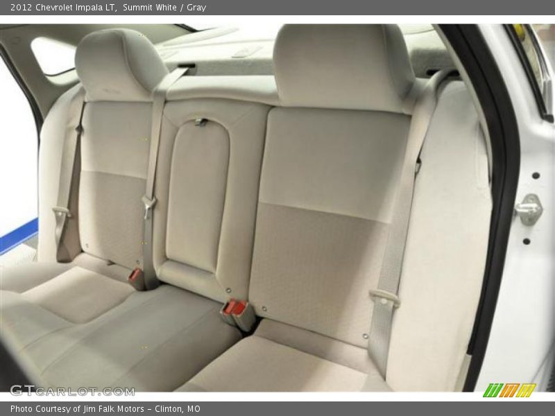 Summit White / Gray 2012 Chevrolet Impala LT