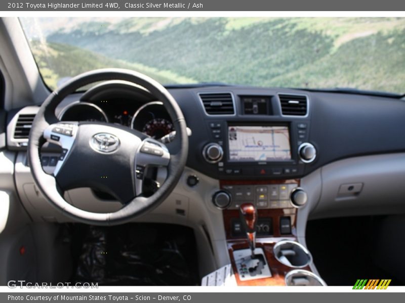 Classic Silver Metallic / Ash 2012 Toyota Highlander Limited 4WD