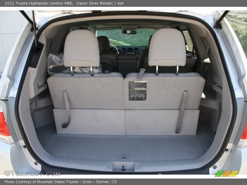 Classic Silver Metallic / Ash 2012 Toyota Highlander Limited 4WD