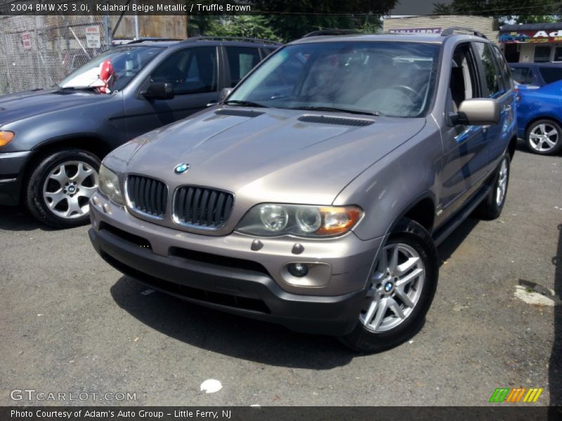 Kalahari Beige Metallic / Truffle Brown 2004 BMW X5 3.0i