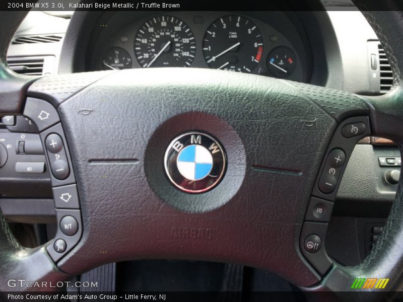 Kalahari Beige Metallic / Truffle Brown 2004 BMW X5 3.0i
