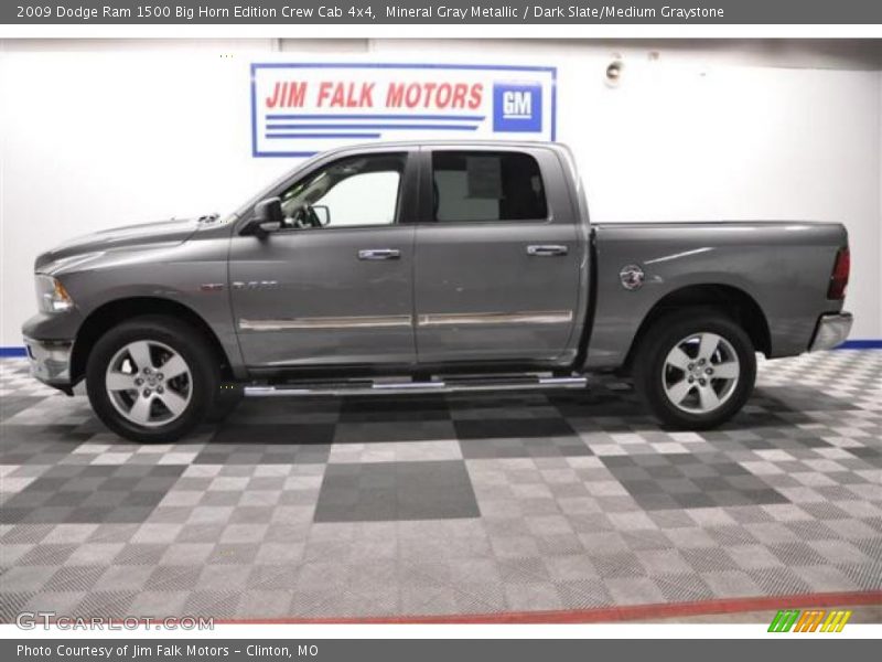 Mineral Gray Metallic / Dark Slate/Medium Graystone 2009 Dodge Ram 1500 Big Horn Edition Crew Cab 4x4