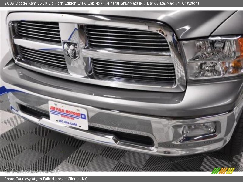 Mineral Gray Metallic / Dark Slate/Medium Graystone 2009 Dodge Ram 1500 Big Horn Edition Crew Cab 4x4