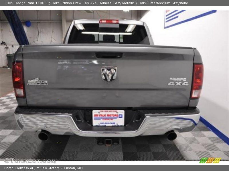 Mineral Gray Metallic / Dark Slate/Medium Graystone 2009 Dodge Ram 1500 Big Horn Edition Crew Cab 4x4