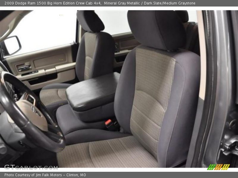 Mineral Gray Metallic / Dark Slate/Medium Graystone 2009 Dodge Ram 1500 Big Horn Edition Crew Cab 4x4