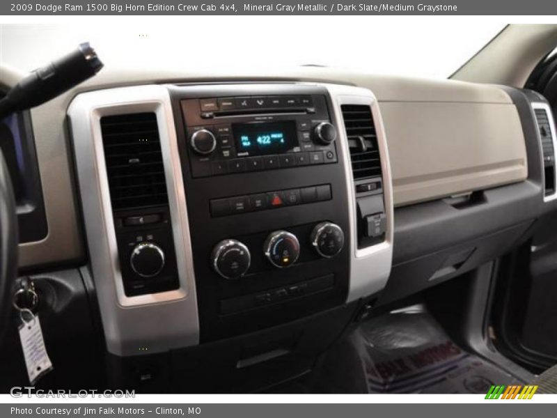Mineral Gray Metallic / Dark Slate/Medium Graystone 2009 Dodge Ram 1500 Big Horn Edition Crew Cab 4x4