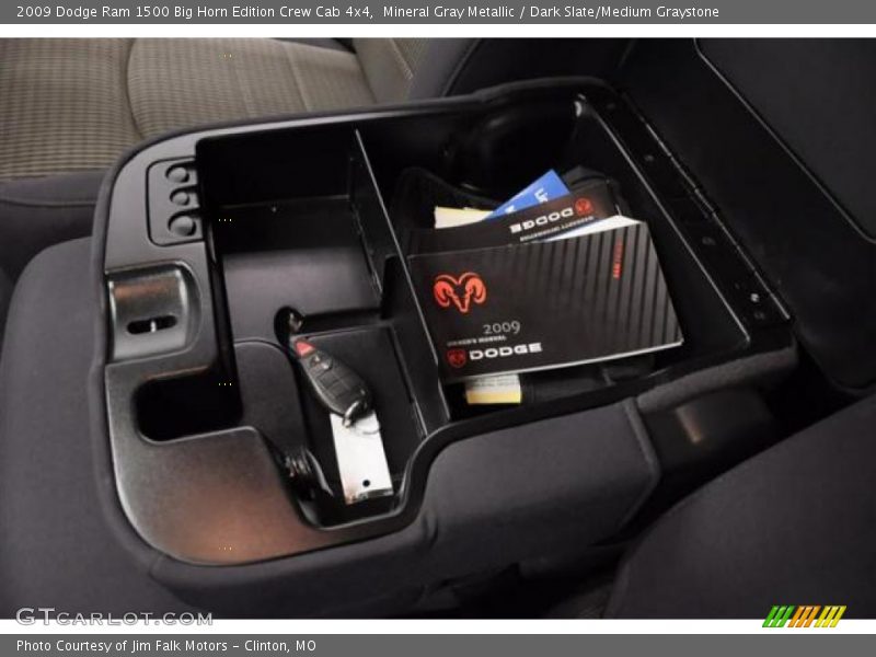 Mineral Gray Metallic / Dark Slate/Medium Graystone 2009 Dodge Ram 1500 Big Horn Edition Crew Cab 4x4