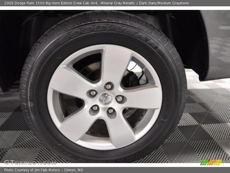 Mineral Gray Metallic / Dark Slate/Medium Graystone 2009 Dodge Ram 1500 Big Horn Edition Crew Cab 4x4