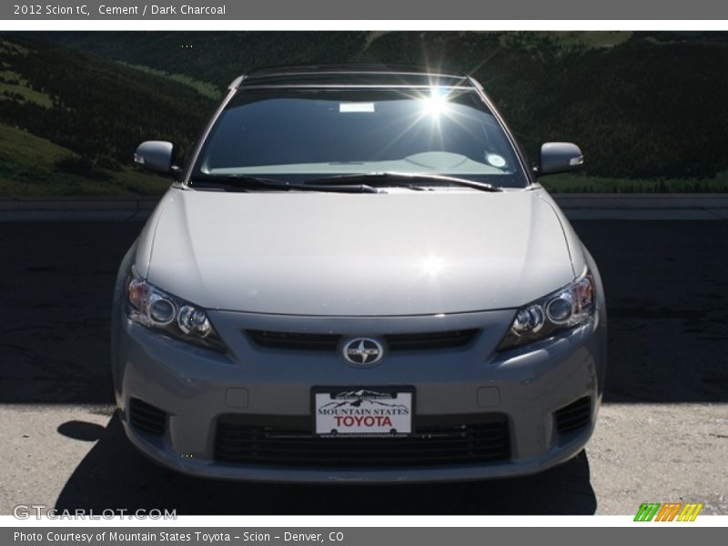 Cement / Dark Charcoal 2012 Scion tC