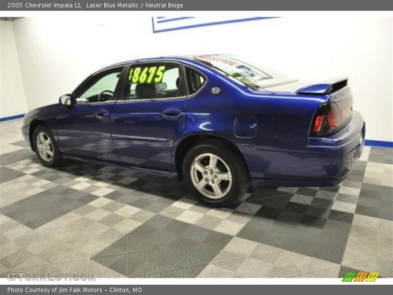 Laser Blue Metallic / Neutral Beige 2005 Chevrolet Impala LS