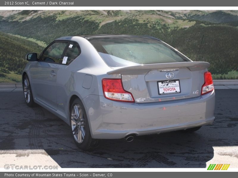 Cement / Dark Charcoal 2012 Scion tC