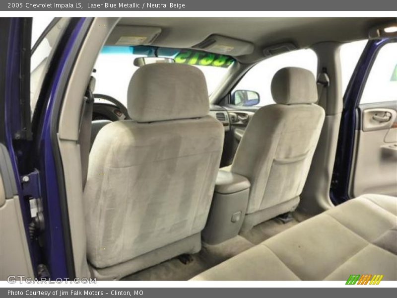 Laser Blue Metallic / Neutral Beige 2005 Chevrolet Impala LS
