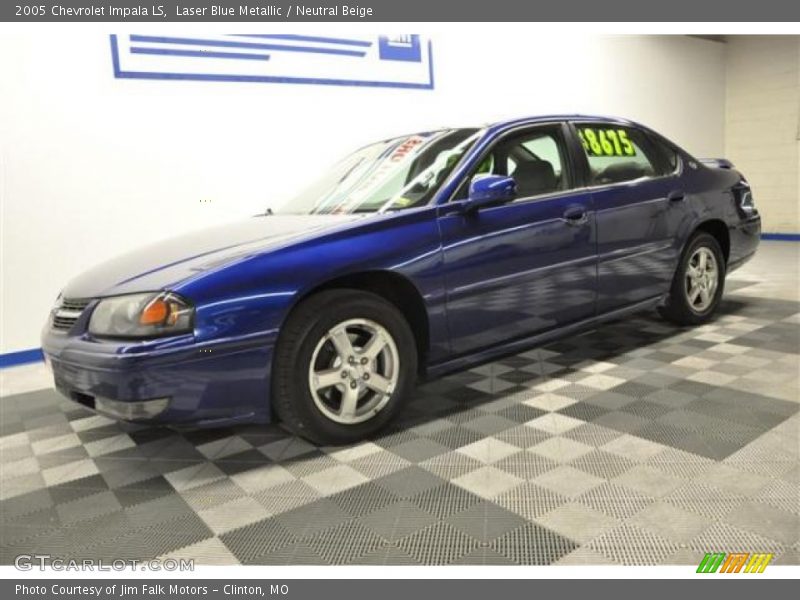 Laser Blue Metallic / Neutral Beige 2005 Chevrolet Impala LS
