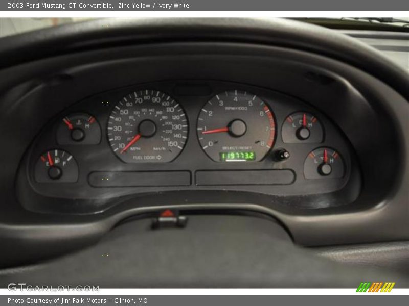  2003 Mustang GT Convertible GT Convertible Gauges