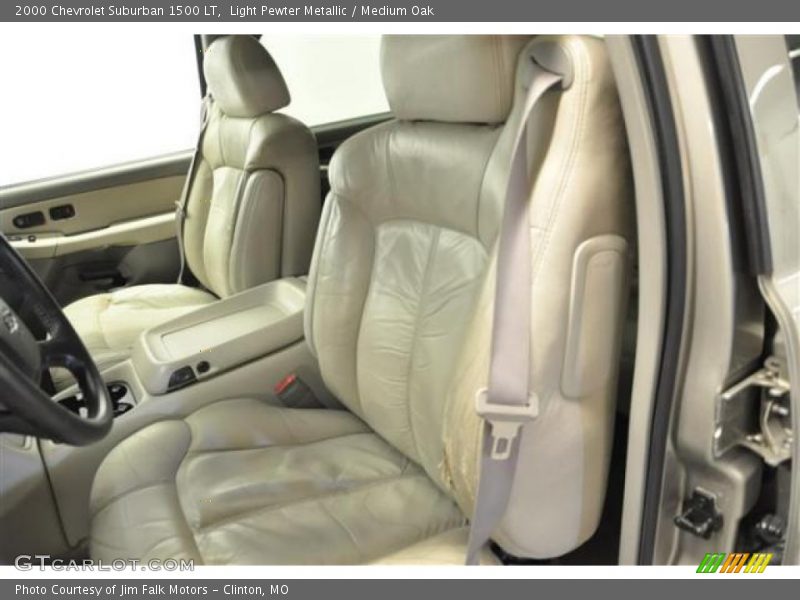 Light Pewter Metallic / Medium Oak 2000 Chevrolet Suburban 1500 LT