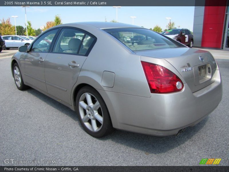  2005 Maxima 3.5 SE Coral Sand Metallic